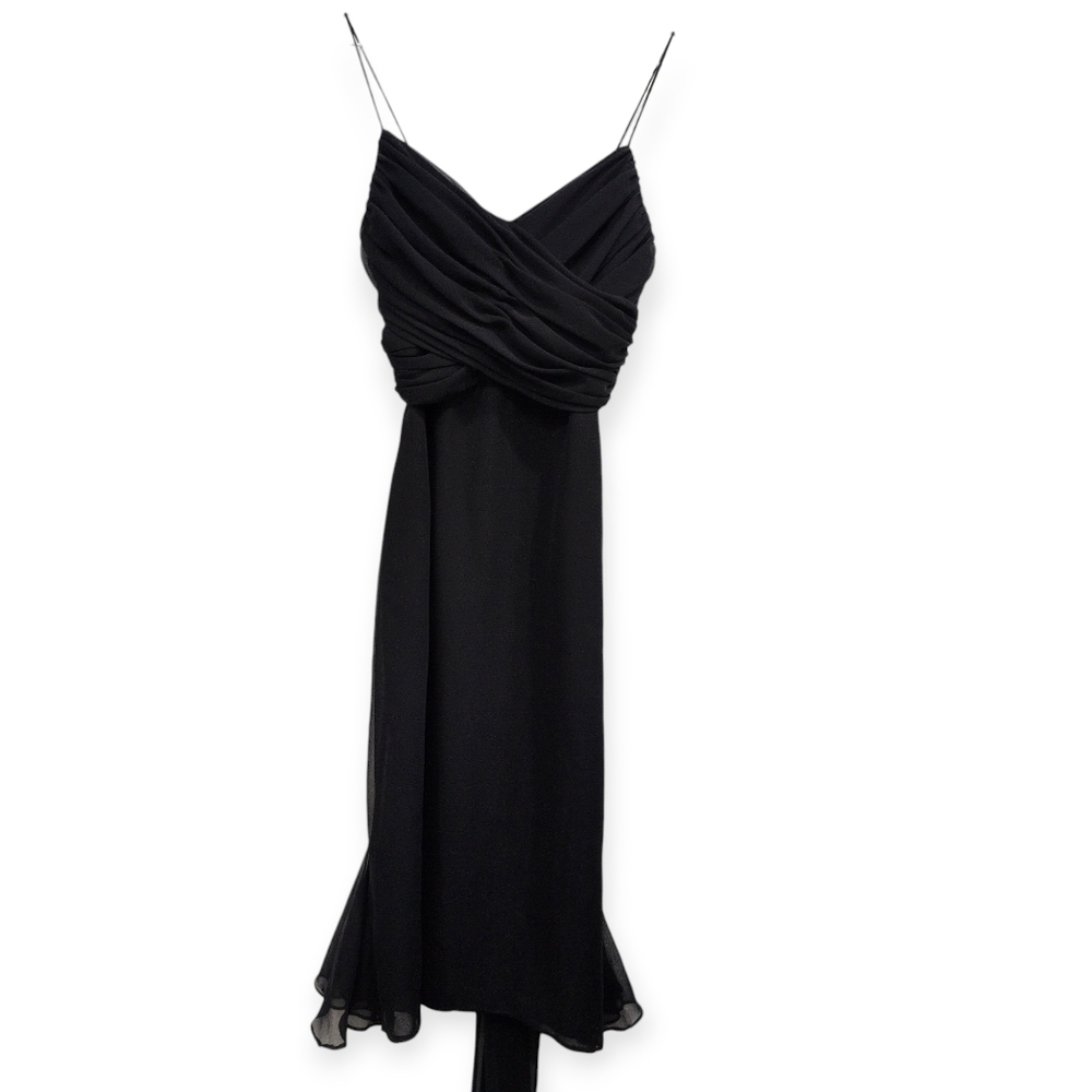 Vera Wang Maids Bridesmaid / cocktail Black Dress